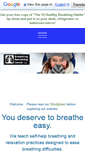 Mobile Screenshot of breathingretrainingcenter.com